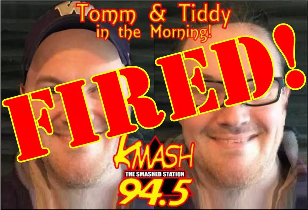 TOMM & TIDDY FIRED! K-MASH Canceled