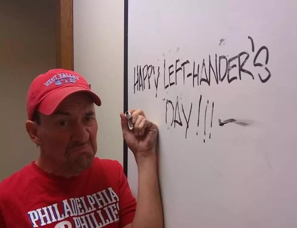 Hug a Southpaw! It’s National Left-Handers Day Today!