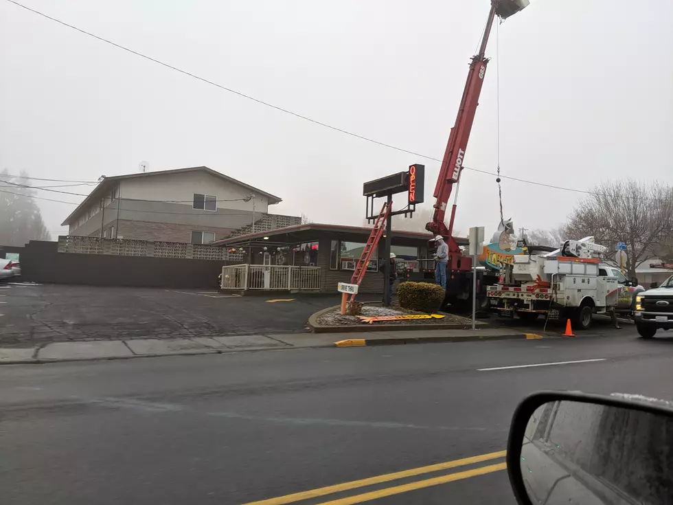 Sad Day in Historic Yakima, The Famous ‘Tom-Tom Espresso’ Sign is No More