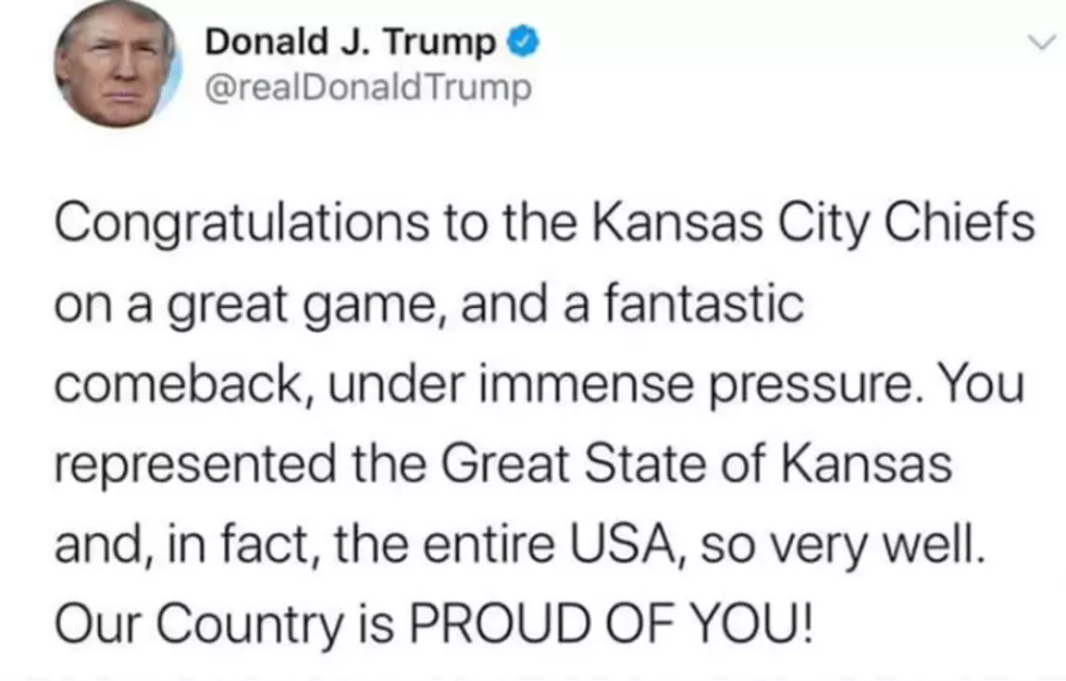Trump Tweets Super Bowl Congrats to Fans in Wrong State