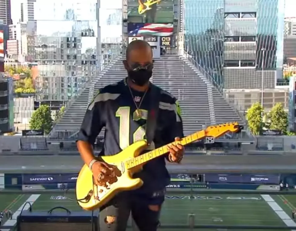 ICYMI: Seattle’s Ayron Jones Rocks National Anthem on SNF [VIDEO]