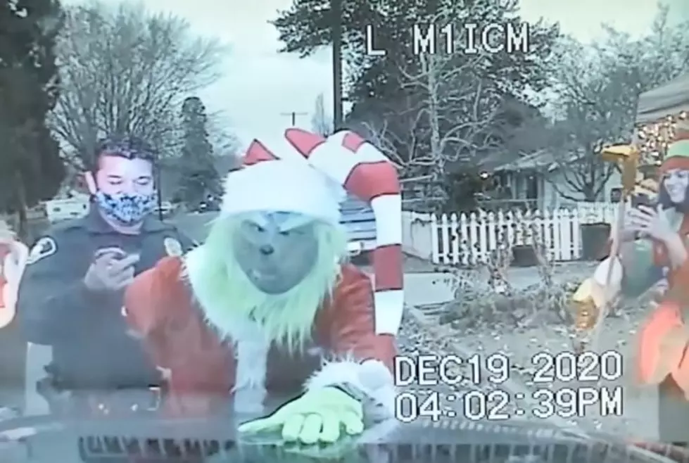 Yakima Police Department Arrest The Grinch [VIDEO]