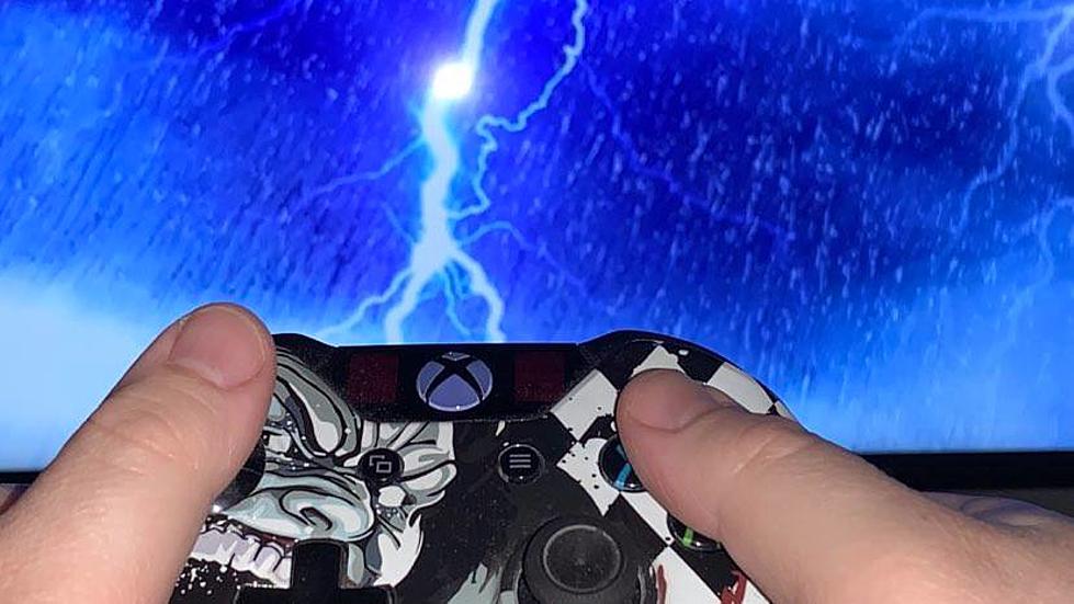 Lightening Strike Shocks Man Through Game Controller