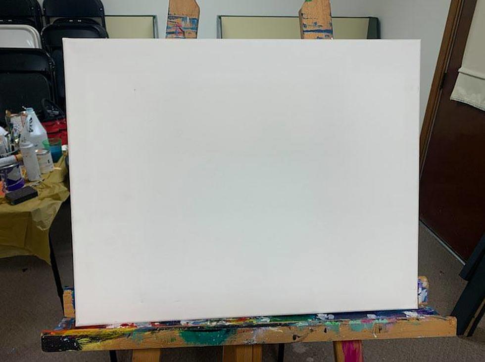 WEIRD: $84K Blank Canvas Titled ‘Take The Money And Run’