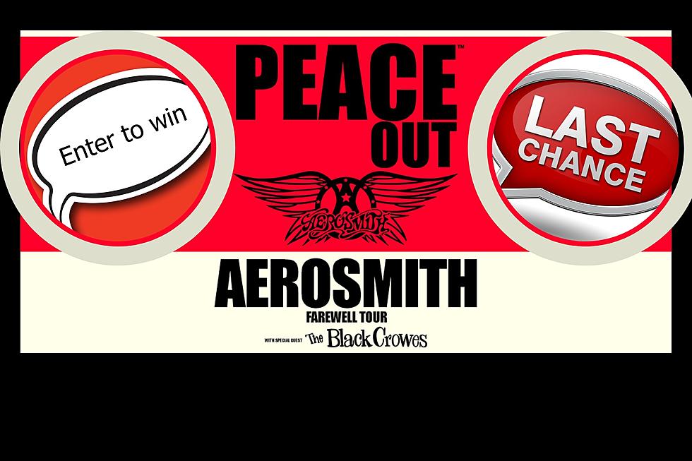 Aerosmith PEACE OUT The Farewell Tour and Black Crowes. Want Tix?
