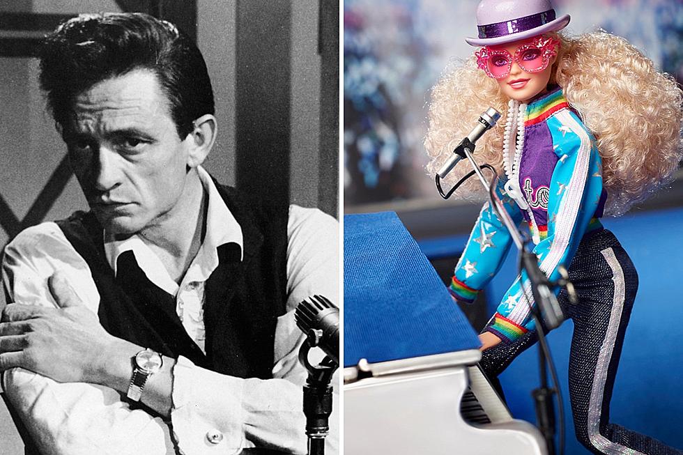 ‘The Man in Pink’? Johnny Cash singing Barbie Girl!