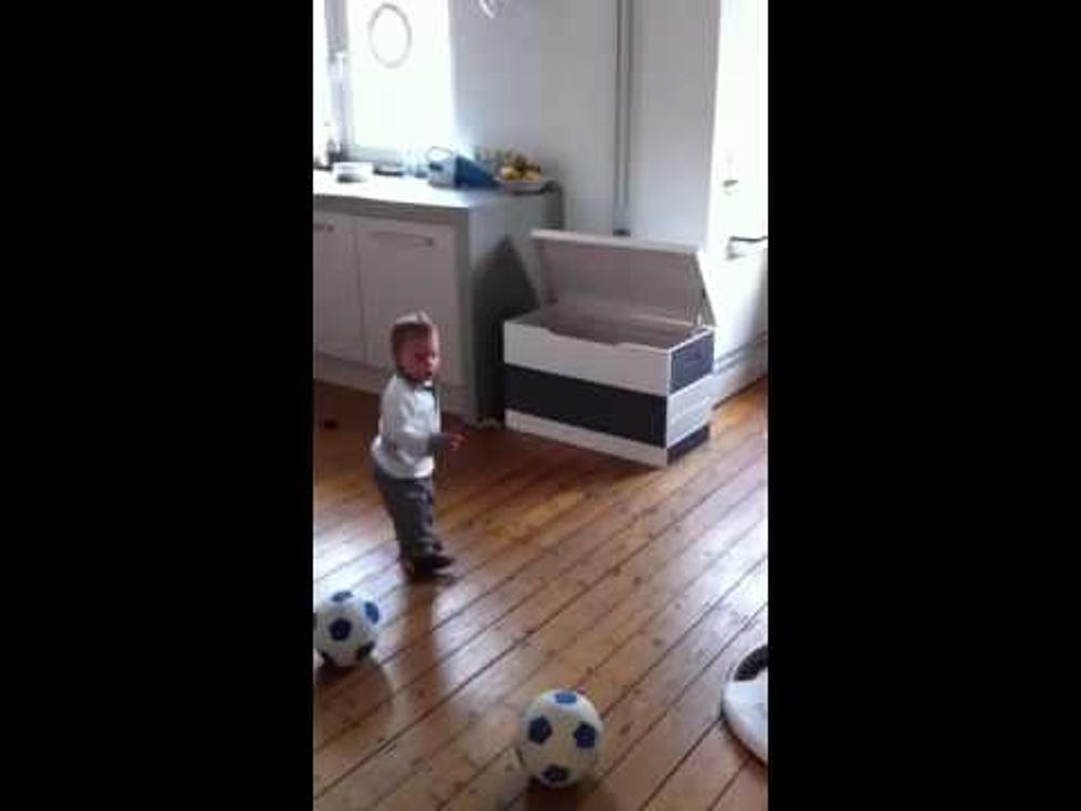 18 Month Old Soccer Kid