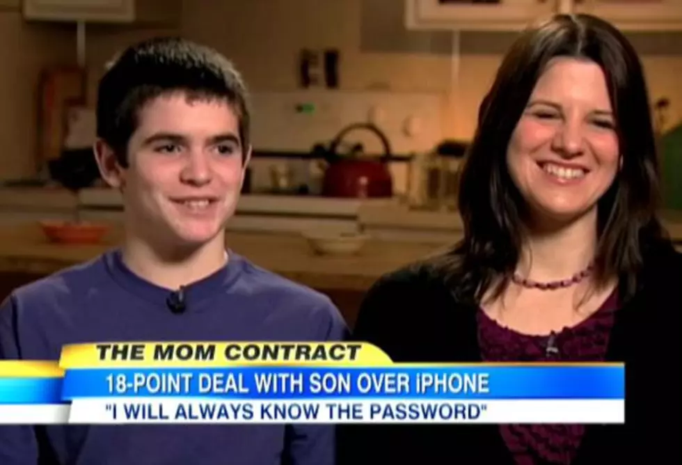 Mom Issues 18 Point Rule System For iPhone Usage