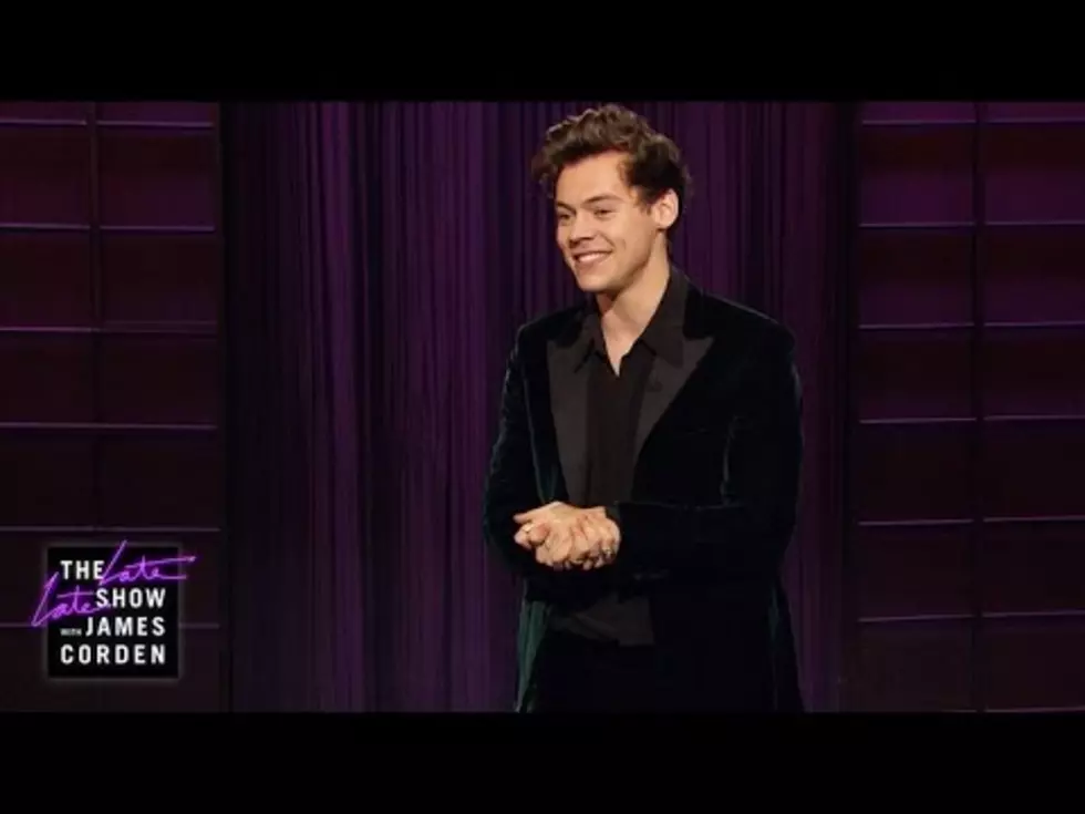 Harry Styles Cracks On Pasco Police Gets Mention On James Corden [VIDEO]