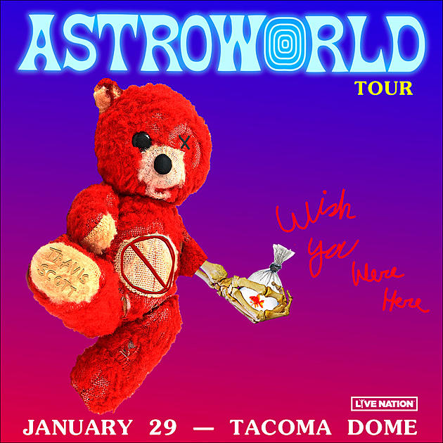 Breaking News! Travis Scott is coming to the Tacoma Dome Jan. 29!
