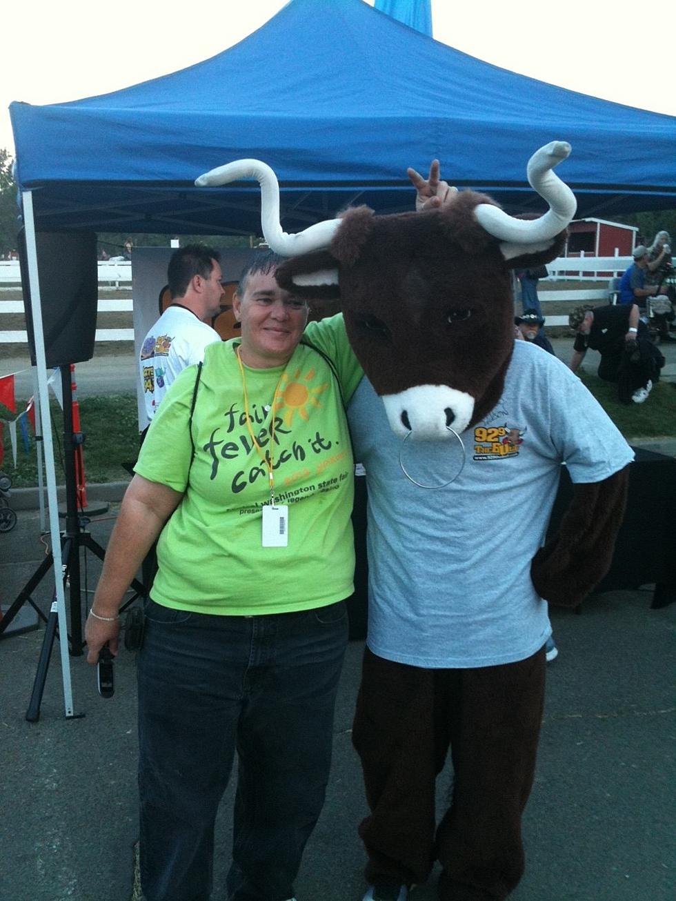 Stop by the 92.9 the Bull Tent Near the Budweiser Stage Tonight at the Fair