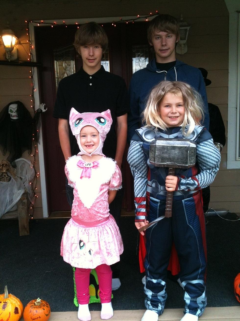 My Little Trick or Treaters