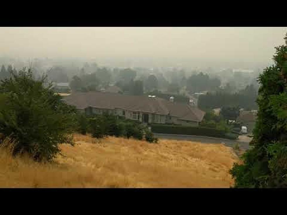 A Smoky Look at Yakima from Scenic Drive [VIDEO]