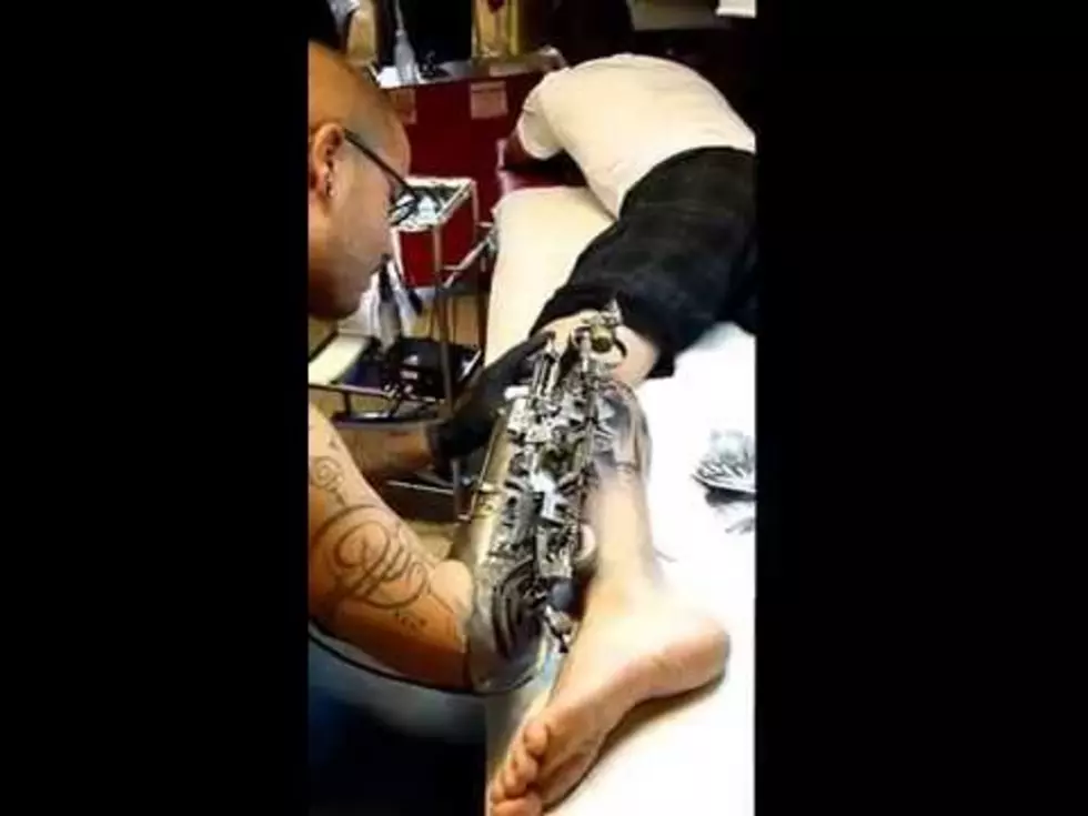 He Takes Tattooing to the Next Level [VIDEO]