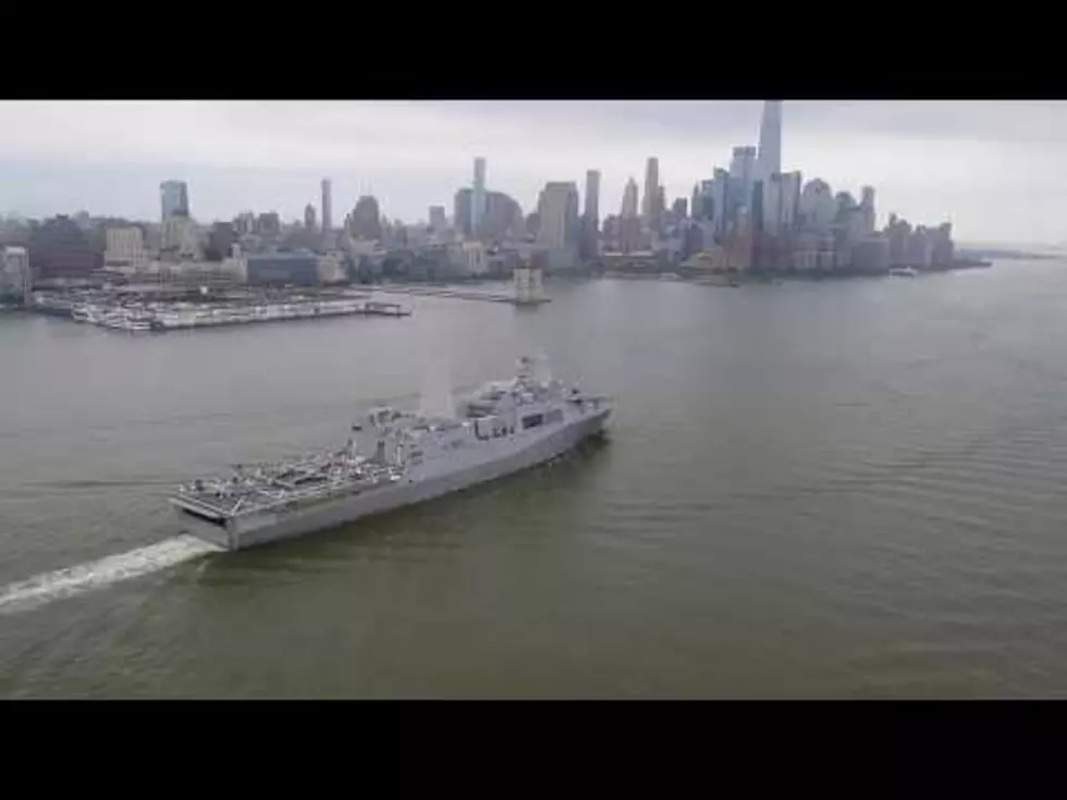 U.S. Navy Warship Is Made With Steel Salvaged From Ground Zero