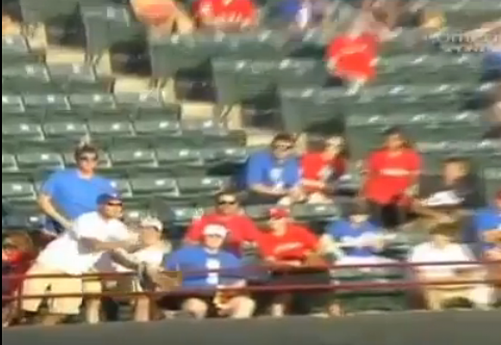 Texas Rangers Fan Dies Trying To Catch Ball [VIDEO]