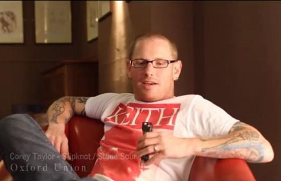 Corey Taylor Speaks at Oxford Part 1 [VIDEO]