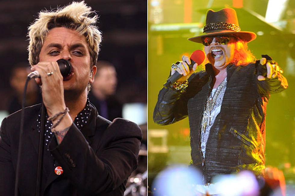 Green Day to Induct Guns N’ Roses Into Rock Hall