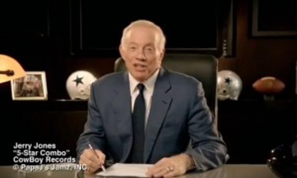 Dallas Cowboys Owner Shoots for &#8216;Street Cred&#8217; as He Raps in Papa John&#8217;s Commercial [VIDEO]