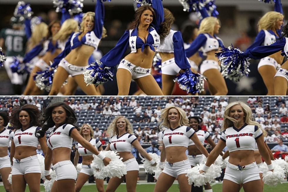 Dallas Cowboys Cheerleaders vs Houston Texans Cheerleaders – Who’s Hotter?