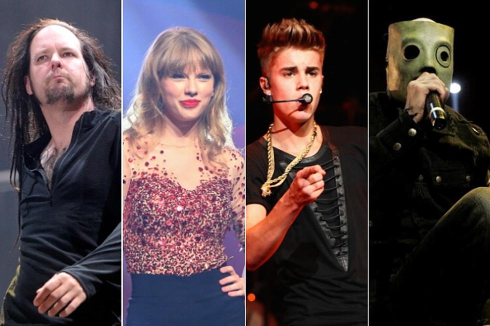Taylor Swift & Korn vs Justin Bieber and Slipknot – Vote for Your Favorite Mash-up