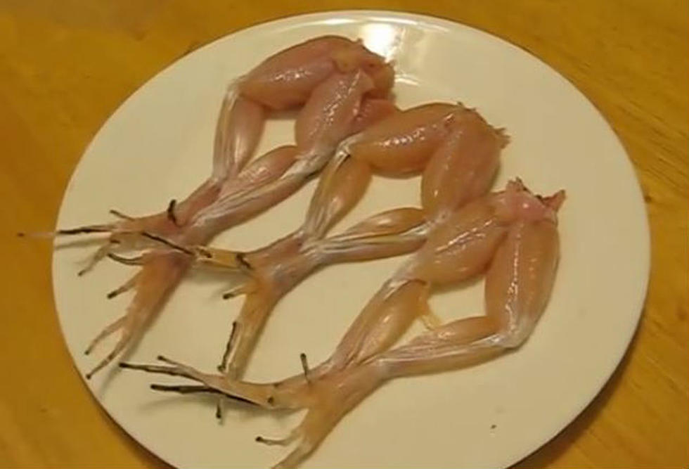 Skinned Frog Legs Dance After Salt is Poured On Them