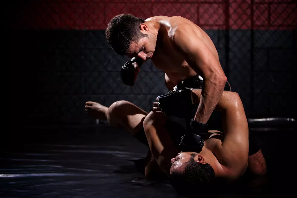 Punching an opponent in the ground