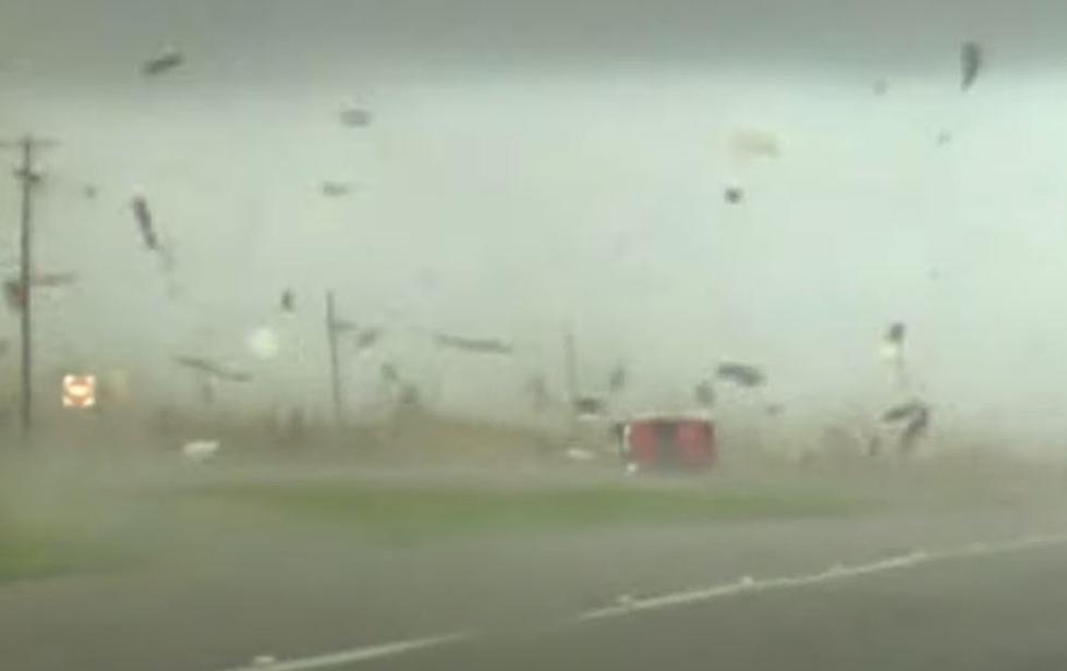 Watch Truck Gets Tossed Around Like a Toy in Elgin Texas Tornado