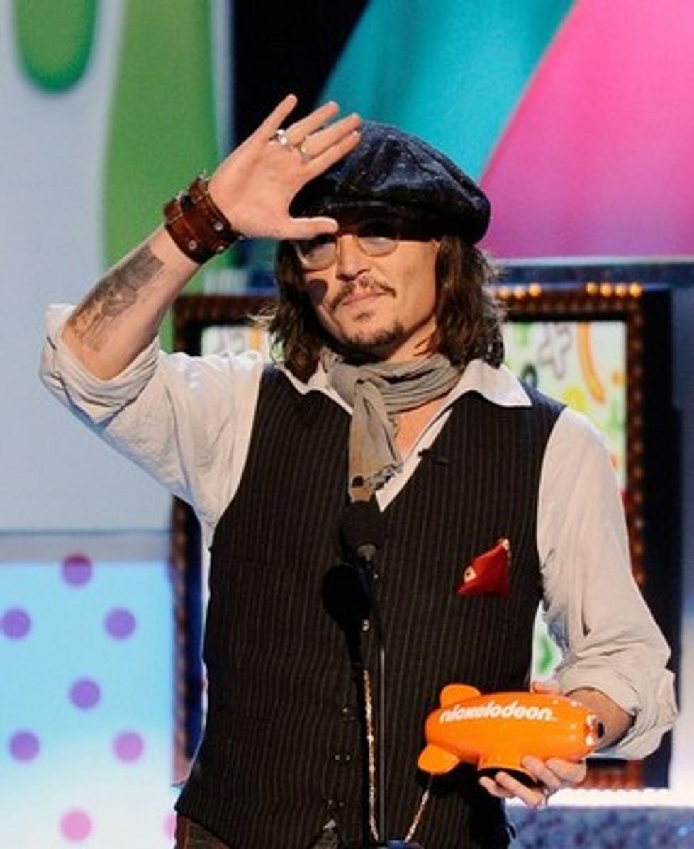 Johnny Depp Wins Big At Kids’ Choice Awards