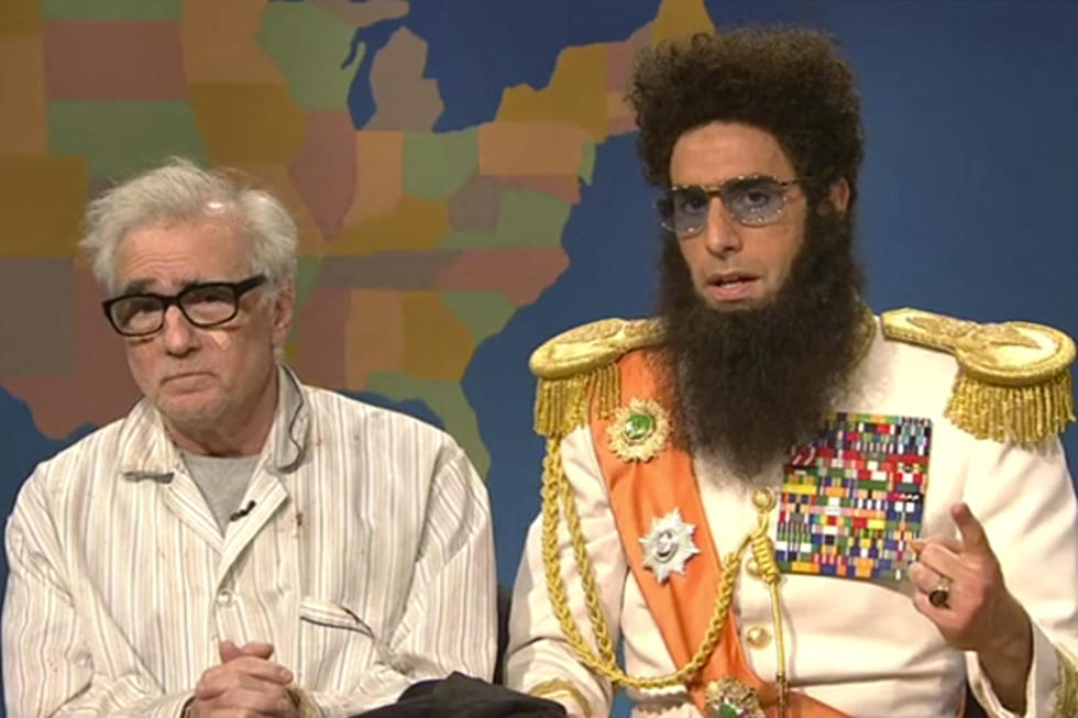 Sacha Baron Cohen as ‘The Dictator’ Drops by ‘SNL’ to Force Positive Movie Reviews Out of Martin Scorsese