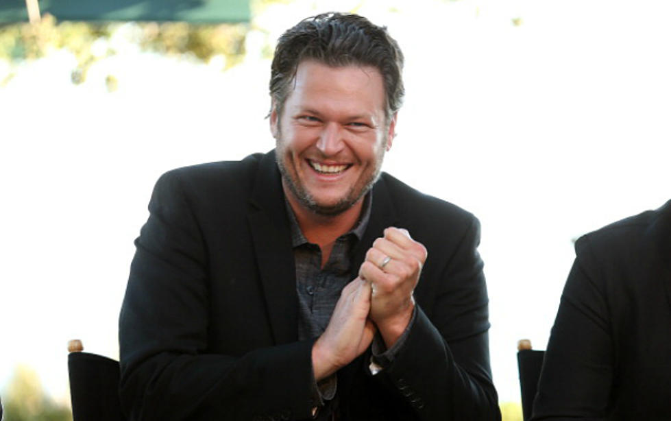 Blake Shelton Tweets Ridiculous Photo of Himself and Fellow ‘The Voice’ Coach Adam Levine