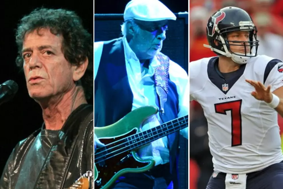 Musicians React to Lou Reed’s Death, Fleetwood Mac’s McVie Battling Cancer, Case Keenum Named Texans Starter + More – Top Stories