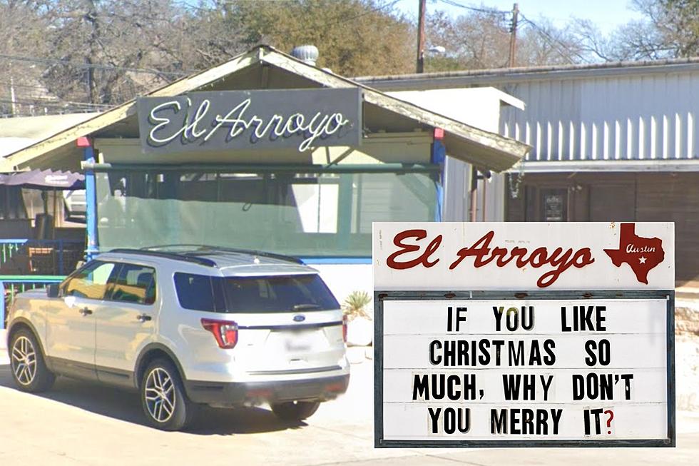 This Popular Texas Restaurant Sign Dishes Out Holiday Giggles
