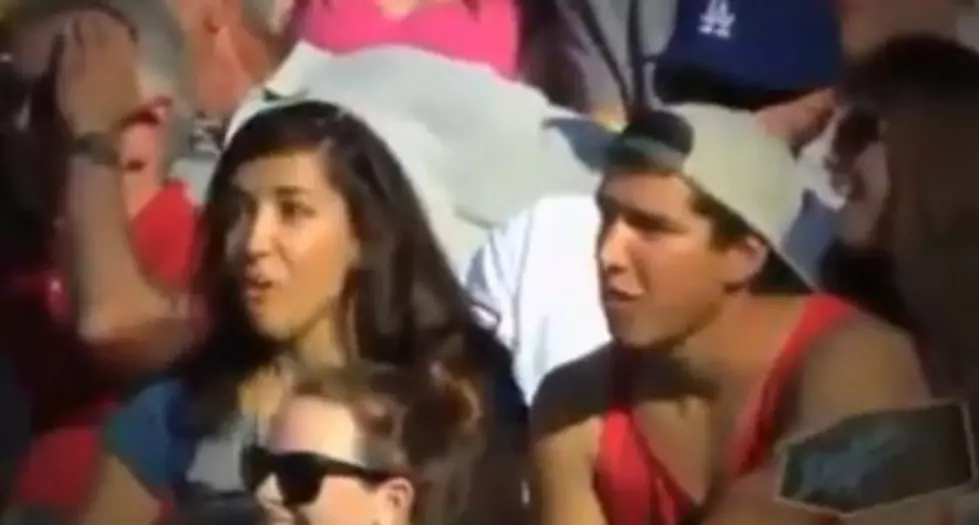 Kiss Cam Causes Man to Run for the Exits at Los Angeles Dodgers Game