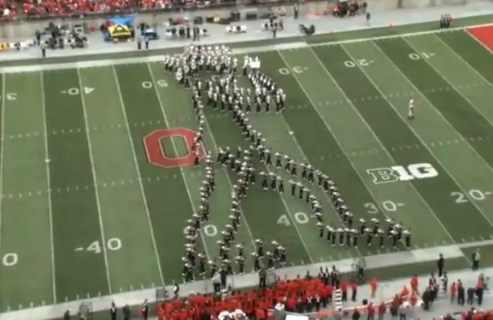 Ohio State Band Does the Moon Walk to a Michael Jackson Medley