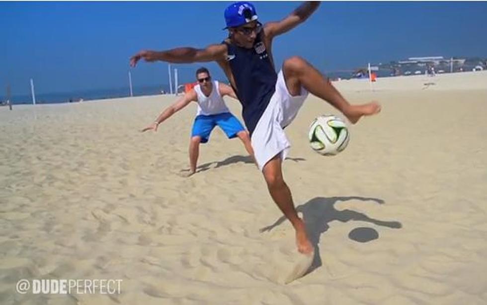 Dude Perfect Head to Brazil for the World Cup Edition Featuring Top Football Freestylers