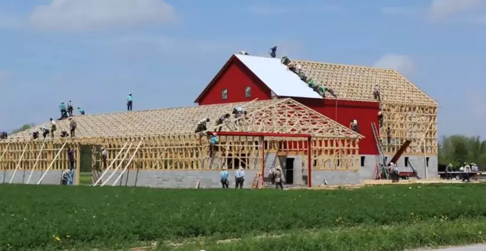 Watch This Amazing 10 Hour Amish Barn Raising Turned Into a Three and a Half Minute Video