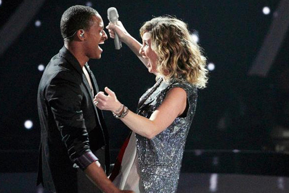 Jennifer Nettles Performs Sugarland’s ‘Tonight’ With Contestant J Rome on ‘Duets’