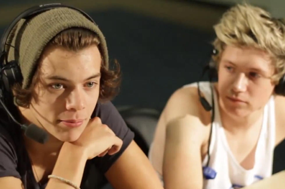 One Direction’s Harry Styles and Niall Horan Goof Off + Get Vulgar in New Interview
