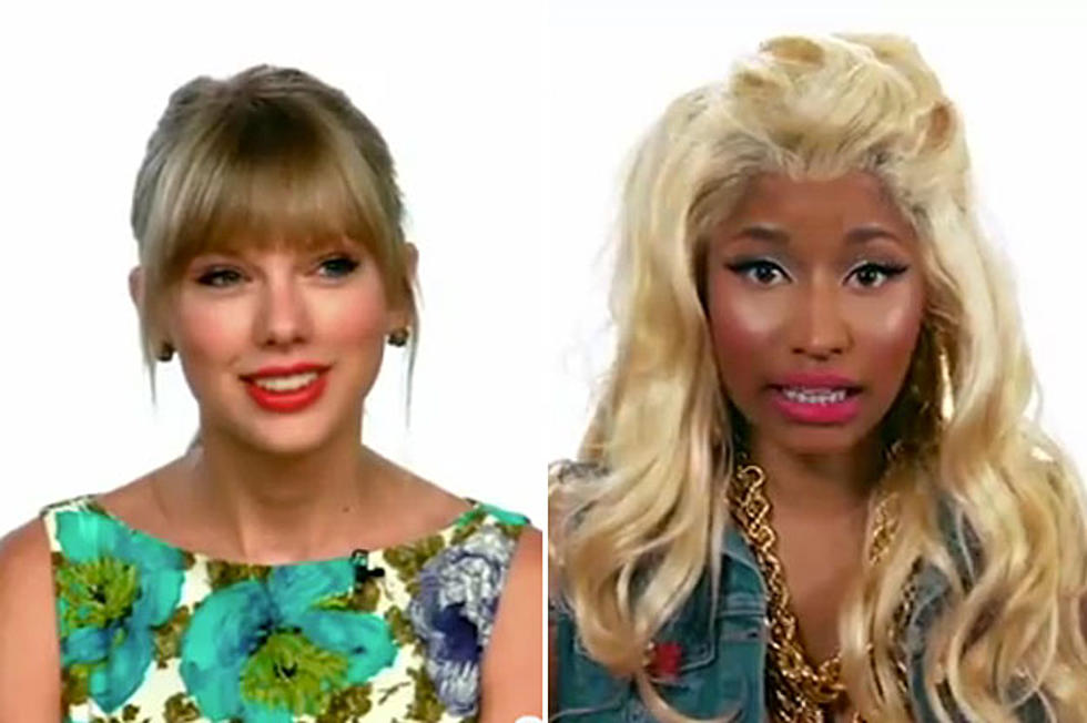 Watch Taylor Swift + Nicki Minaj in New ‘Ellen’ Promos