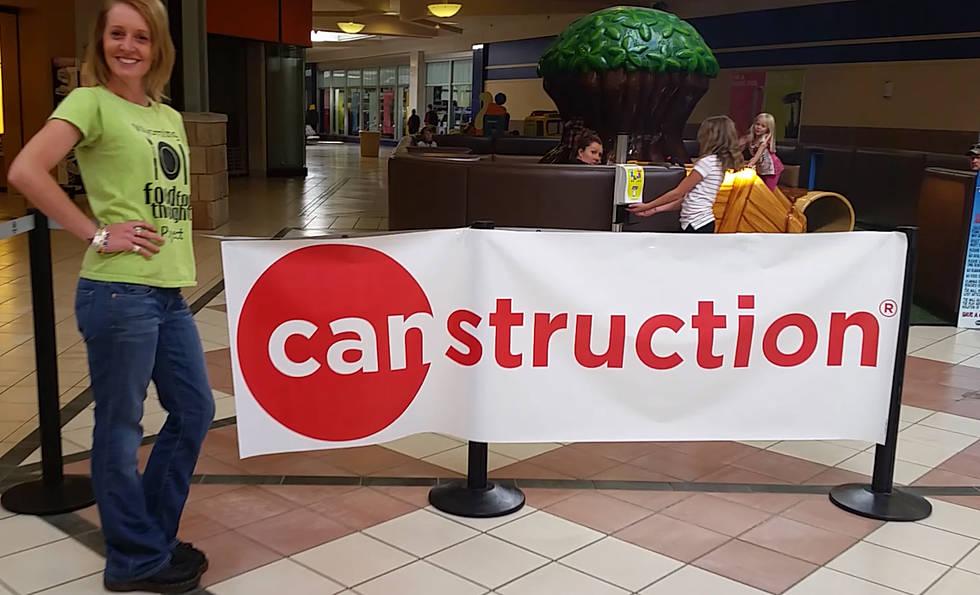 Canstruction Jr. Food Drive Today At The Eastridge Mall [VIDEO]