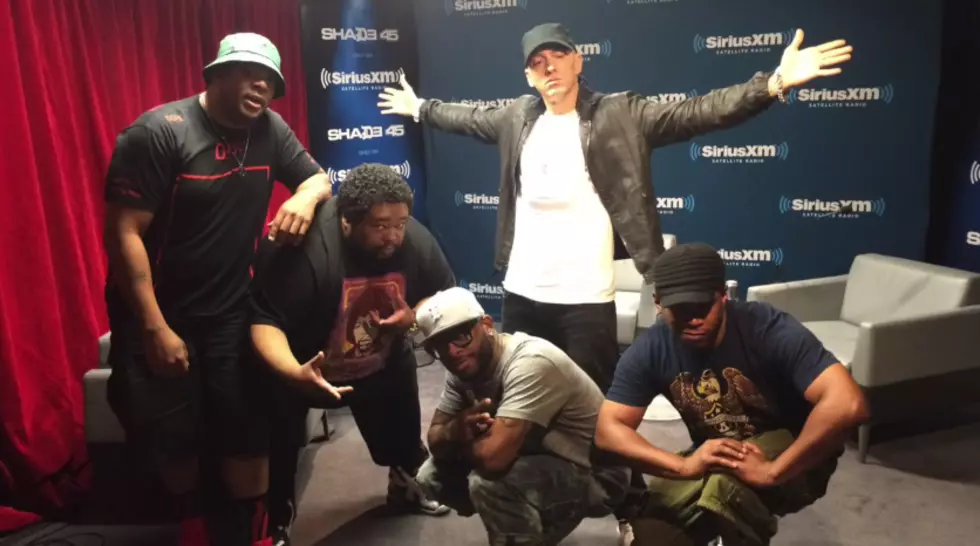 Eminem Delivers Freestyle About Bill Cosby, Donald Trump & Caitlyn Jenner [VIDEO]