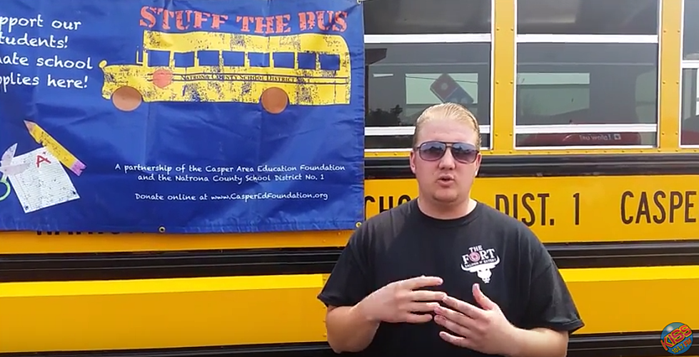Stuff The Bus Challenge: How Much Can You Give? [VIDEO]