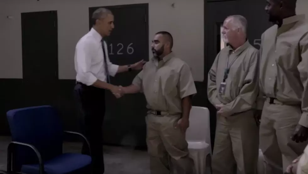 President Obama Visits Federal Prison & Makes History [VIDEOS]