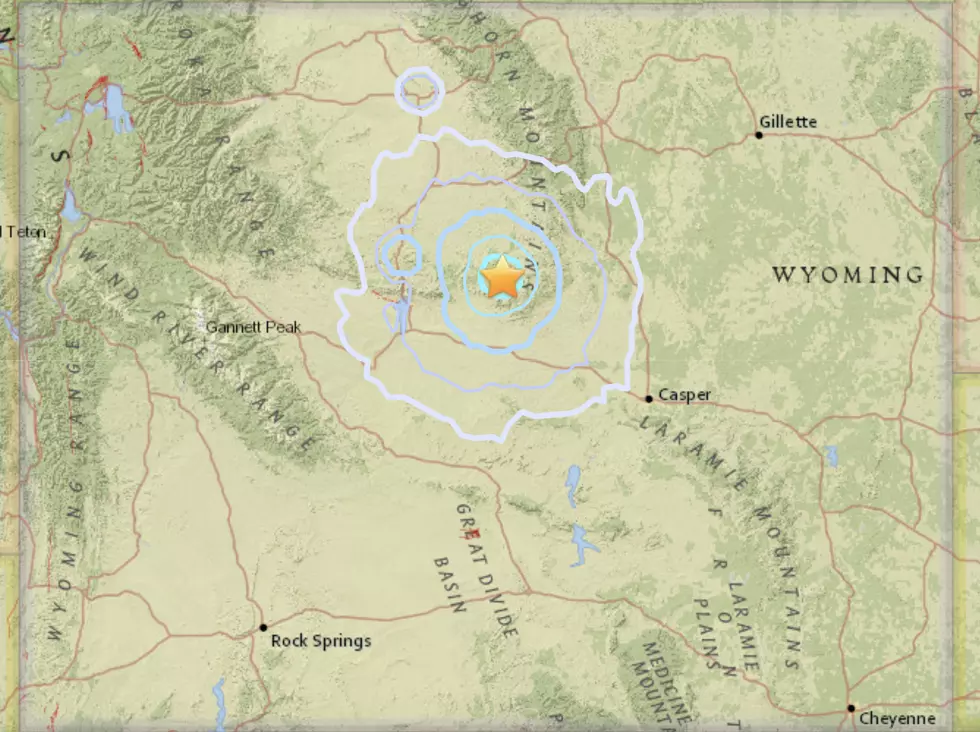 Earthquake Recorded In Central Wyoming; Residents Report Shaking