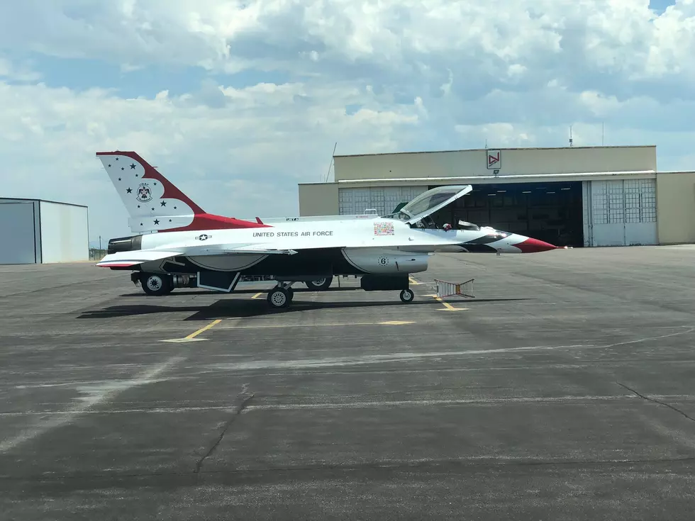 F-16 Fighting Falcon Lands In Casper [VIDEO]