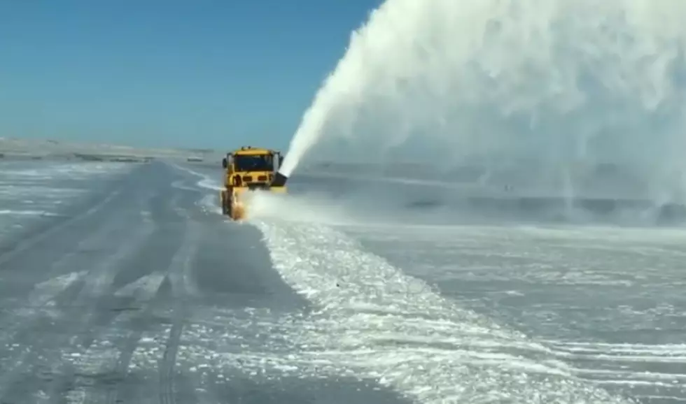 Natrona County International Airport Shares Awesome Snow Blower Video
