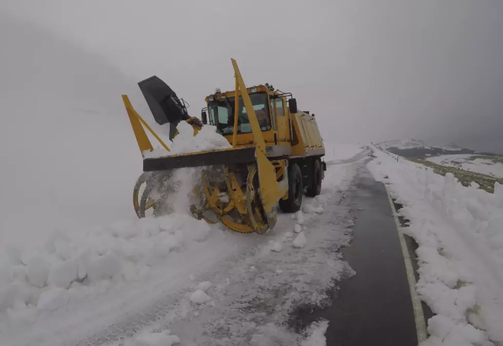 WYDOT Begins Month Long Snow Removal For Memorial Day [VIDEO]