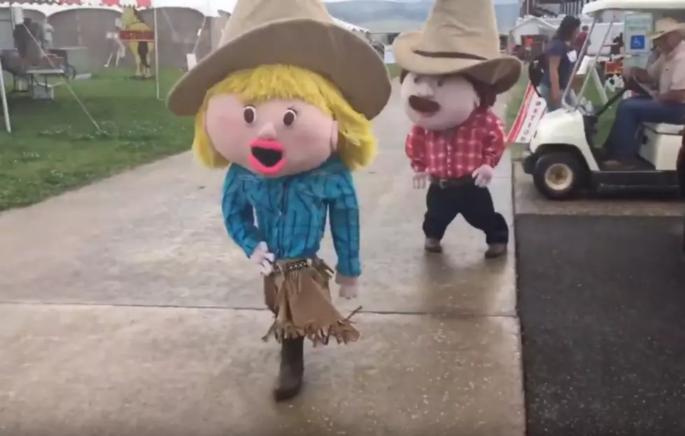 WATCH: ‘Those Funny Little People’ Escape A Storm In Wyoming