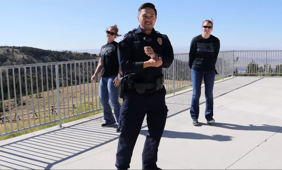 WATCH: Casper Police Department Does ‘The Git Up Challenge’